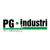 Logo for PG Industri med sort tekst og grønne detaljer samt teksten 'Alt i cykelparkering'.